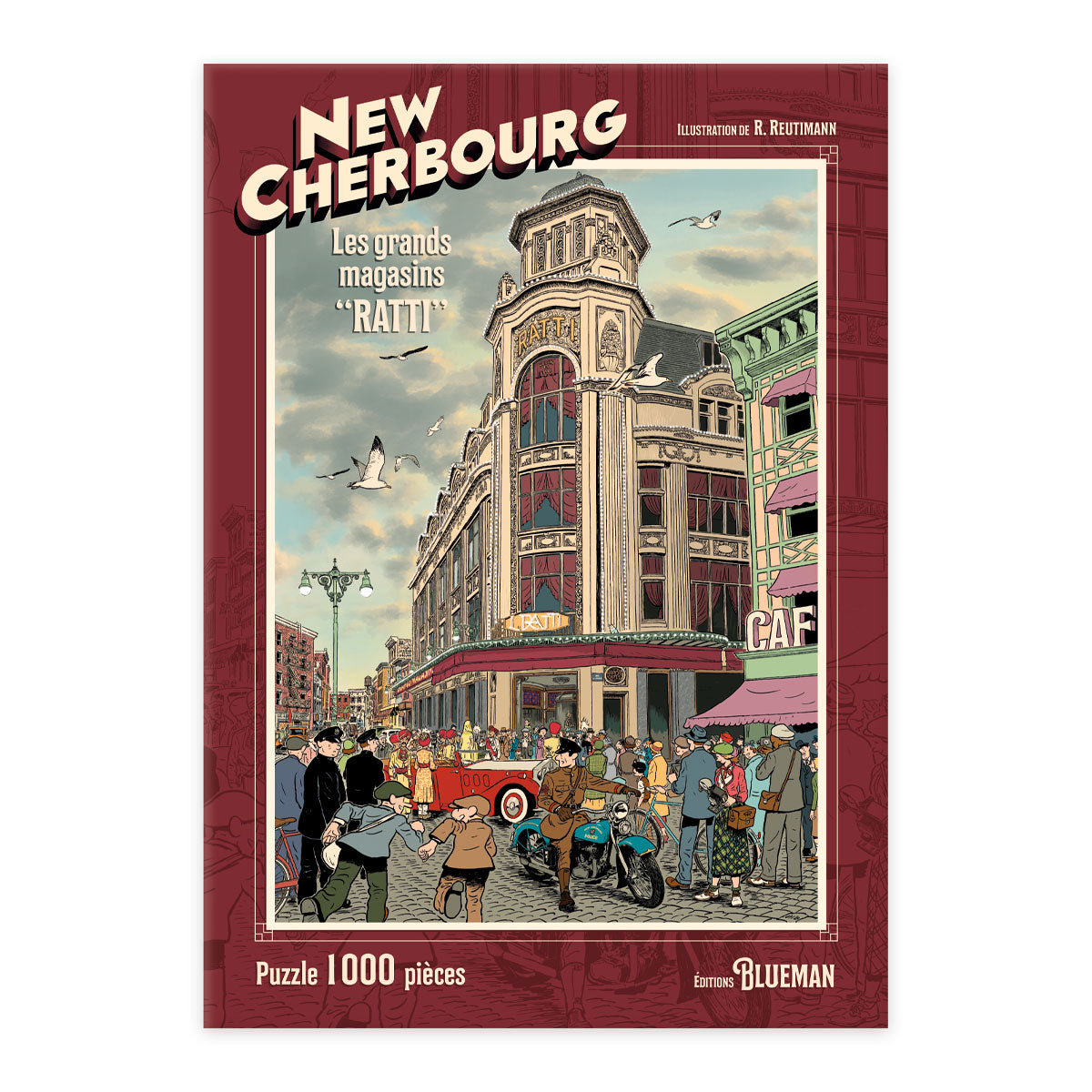 Puzzle New Cherbourg - Les grands magasins “Ratti”