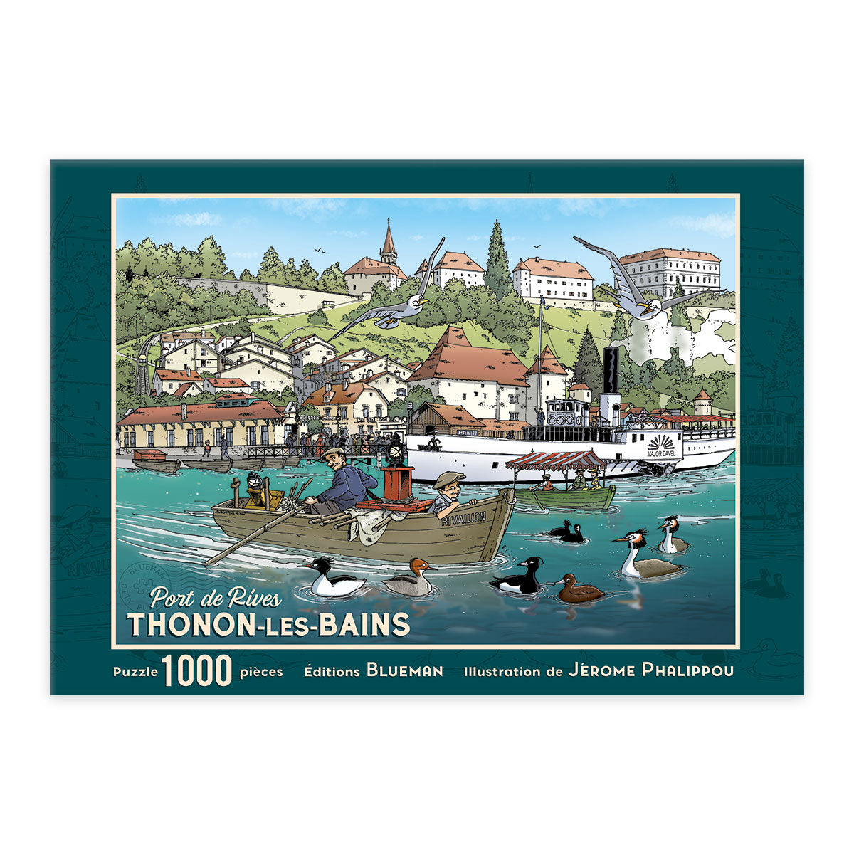 Puzzle Thonon-les-Bains - Port de Rives
