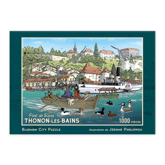 Puzzle Thonon-les-Bains - Port de Rives