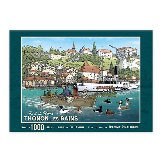 Puzzle Thonon-les-Bains - Port de Rives
